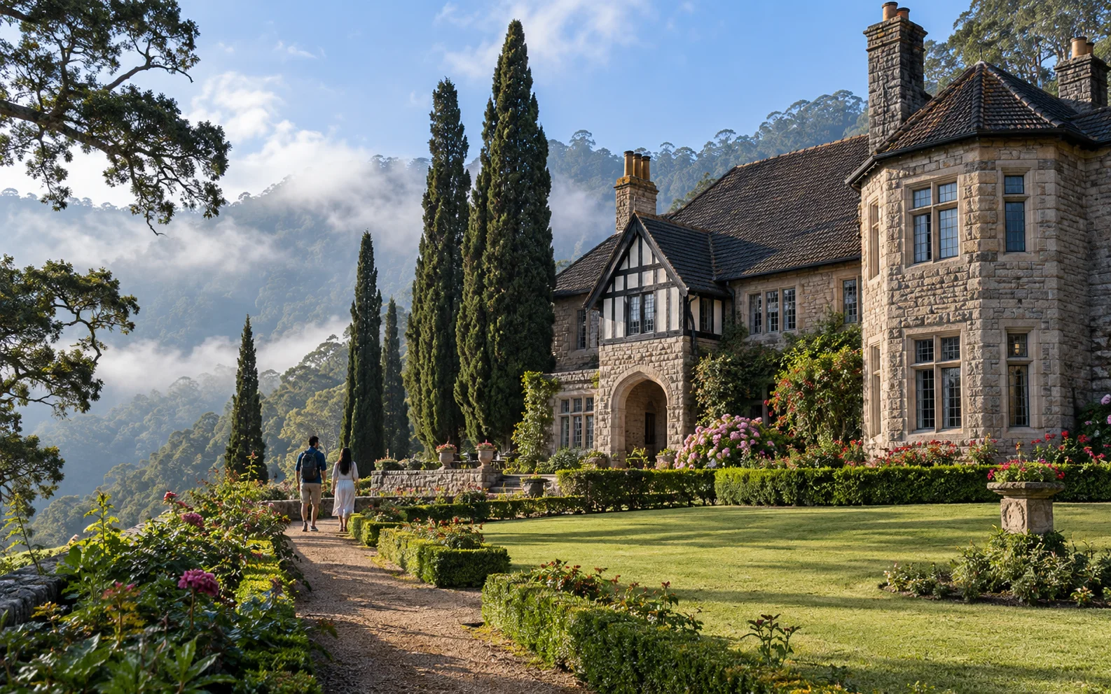 Adisham Bungalow gardens